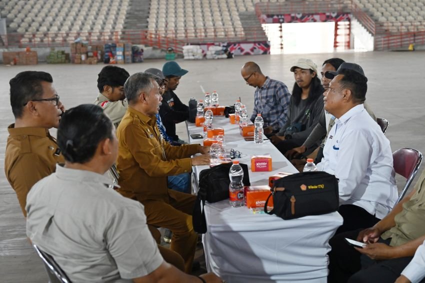 Pertemuan Pemprov Sumut dan Relawan Gimbal Alas Pastikan Bantuan Cepat Sampai Korban Bencana