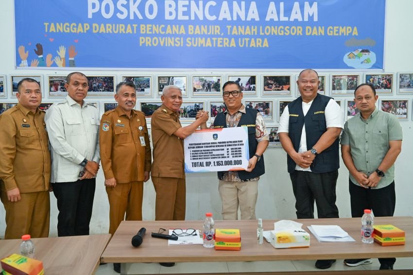Pemprov dan Masyarakat Kepri Donasikan Rp1,15 Miliar untuk Korban Bencana Sumut, Wagub Surya: Kami Tidak Sendiri