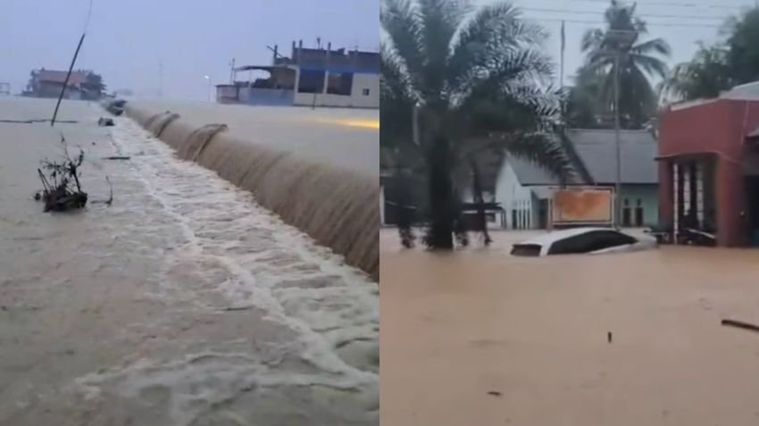 Banjir Bandang Kembali Terjang Pidie Jaya, Belasan Gampong Terendam!