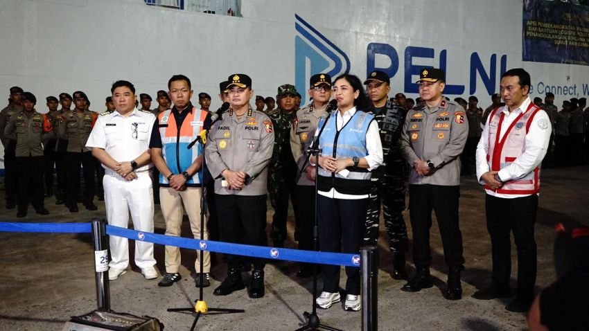 Kolaborasi Polri-Pelni, Ratusan Personel dan Logistik Disalurkan ke Lokasi Bencana Sumatera