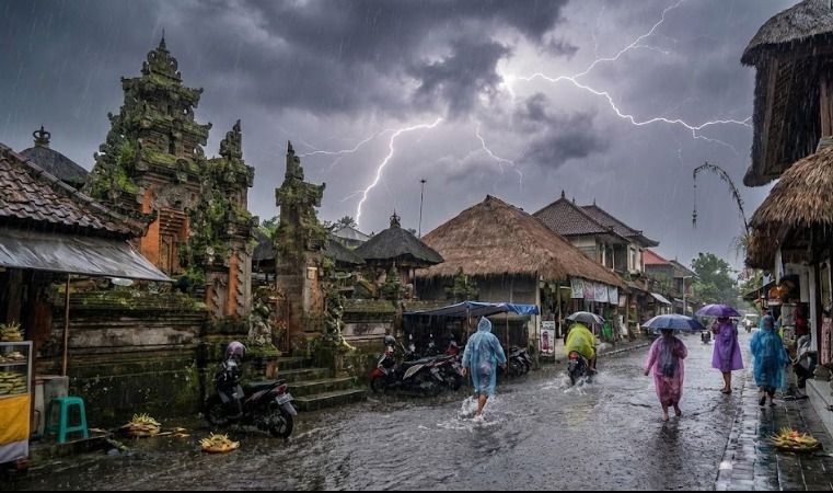 Bali Diprakirakan Diguyur Hujan Petir di Sejumlah Wilayah