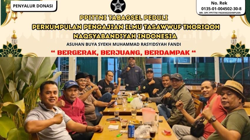 PPITTNI Tabagsel Gerakkan Aksi Kemanusiaan untuk Korban Bencana Sumatera Utara