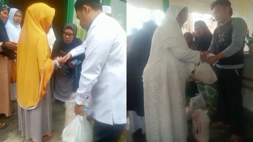 Baznas, MUI, dan Pengajian Akbar Kota Padangsidimpuan Salurkan Bantuan untuk Korban Banjir di Hutaimbaru