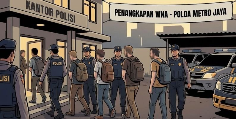 Polda Metro Jaya Tangkap 8 WNA Terkait Narkoba, Koordinasi dengan Kedutaan