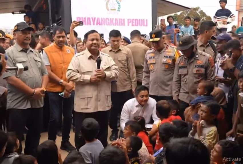 Prabowo Subianto Ingatkan Kepala Daerah soal Pembalakan Liar di Sumatera