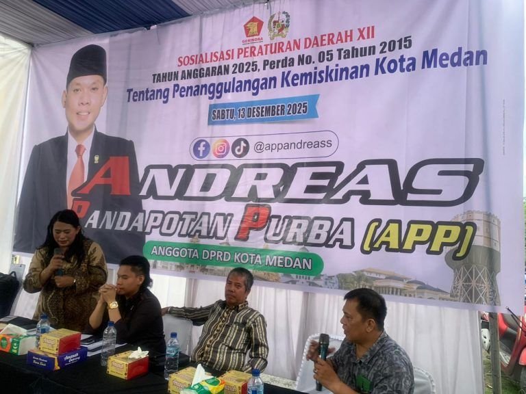 Tak Mau Bansos Salah Sasaran, Anggota DPRD Medan Andreas Pandapotan Purba Imbau Warga Aktif Mengawasi Penyaluran