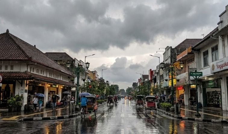 Prakiraan Cuaca DIY Hari Ini: Hujan Ringan dan Awan Tebal Menyelimuti Sejumlah Wilayah