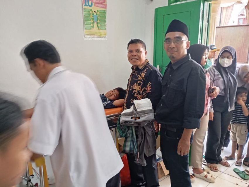 Tunjukkan Aksi Nyata Kepedulian! 150 Anak di Padangsidimpuan Ikuti Sunat Massal yang Digelar GEMMA PETA INDONESIA