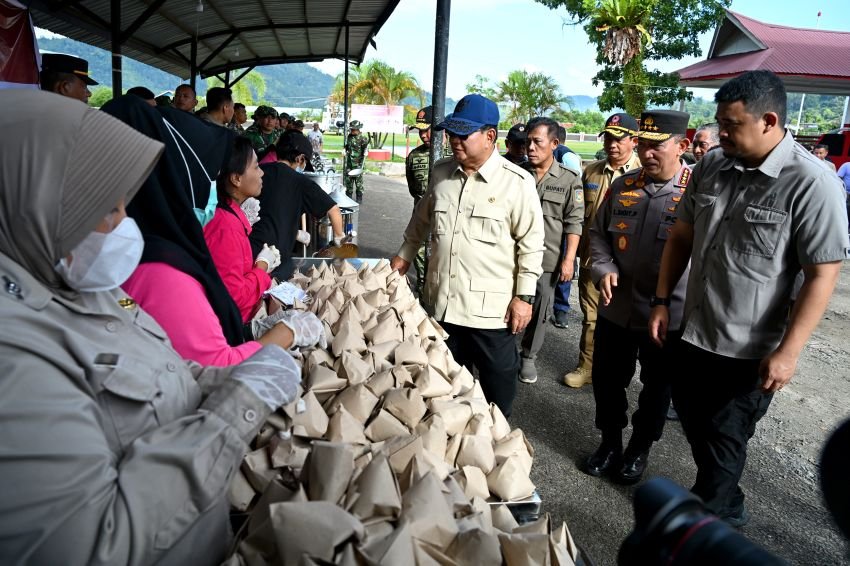 Presiden Prabowo Pastikan Distribusi Logistik dan Pemulihan Infrastruktur Sumut Tetap Prioritas