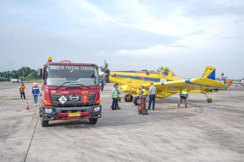 Pertamina Kirim BBM ke Aceh Lewat Jalur Udara, Air Tractor Jadi Andalan Pascabencana