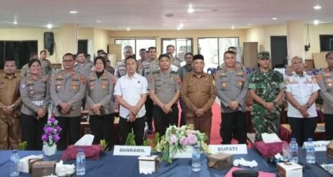 Polri-TNI Bersinergi di Labuhanbatu Selatan, Operasi Lilin Toba 2025 Siap Dilaksanakan