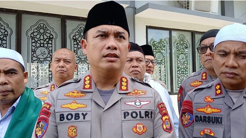 HUT ke-75 Polairud, Polda Lampung Gelar Sholat Ghaib dan Doa Bersama untuk Korban Bencana Alam