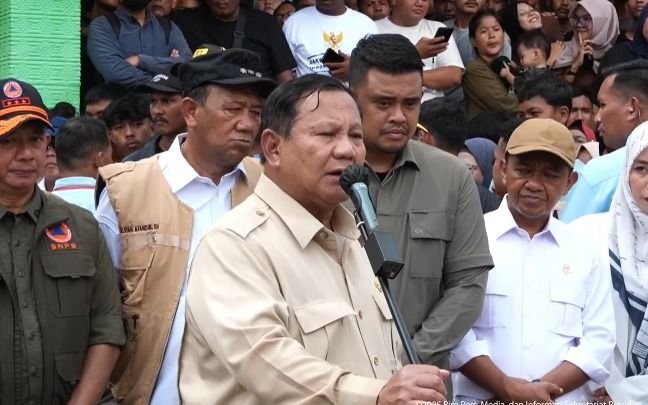 Pemulihan Listrik di Daerah Terdampak Bencana Sumatera Belum Optimal, Kata Prabowo