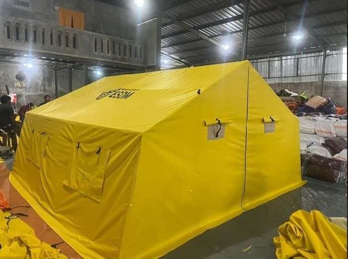 120 Tenda Darurat ESDM Siap Bantu Pengungsi Tapsel