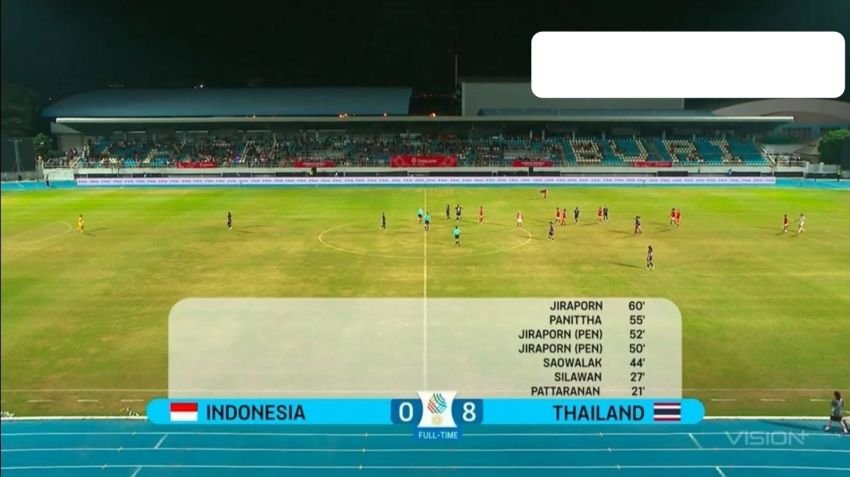 Dibombardir Thailand, Timnas Putri Indonesia Tak Berkutik: Kalah 0-8