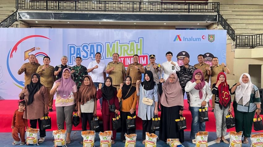 INALUM Gelar Pasar Murah di 10 Daerah Sumut, Siapkan 16.500 Paket Sembako