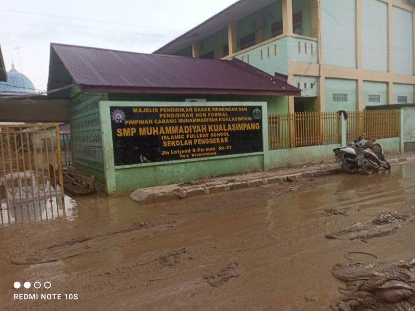 Mendikdasmendan PWM Aceh Bersinergi Pulihkan Sekolah Muhammadiyah Terdampak Banjir