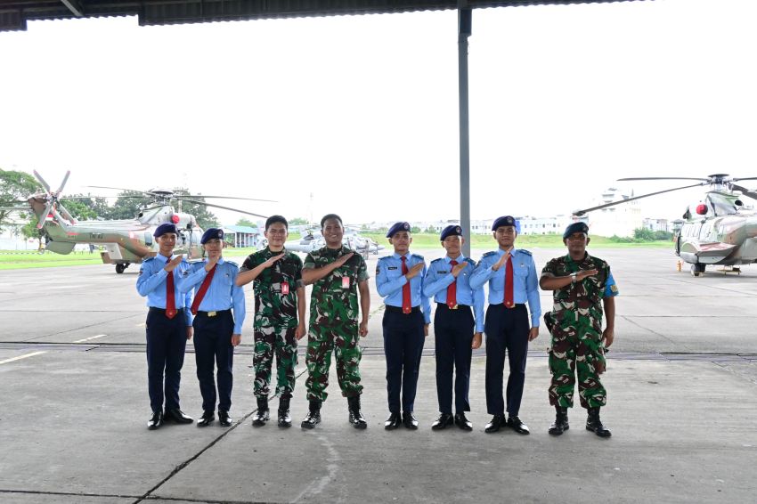 Isi Libur Nataru, Siswa SMA Taruna Nusantara Belajar Kepemimpinan di Kosek I TNI AU