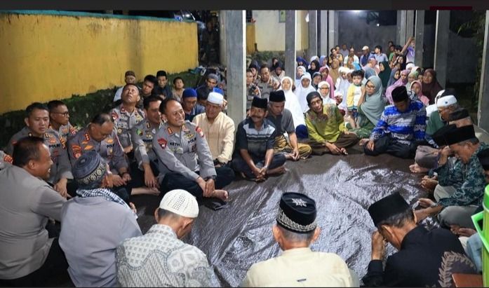Doa Bersama di Palembayan, Polda Riau Akhiri Penanganan Pasca Bencana