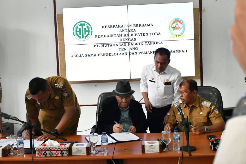 Kolaborasi Pemkab Toba dan PT Hutahaean: Sampah Jadi Energi Terbarukan