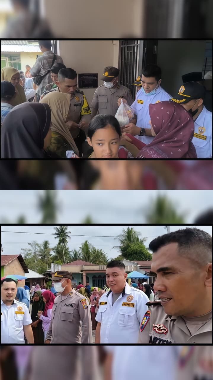 Pokdar Kamtibmas Bhayangkara Sumut Salurkan Seribu Paket Sembako bagi Warga Terdampak Banjir
