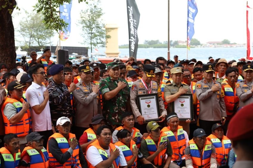 Apel Besar Nelayan Kamtibmas 2025, TNI-Polri Sinergi Jaga Keamanan Perairan