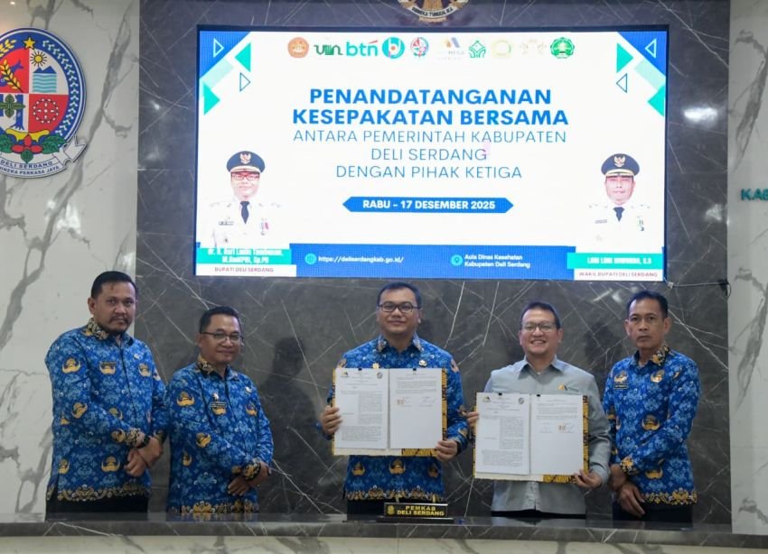Pemkab Deli Serdang Gandeng Perguruan Tinggi dan Bank untuk Percepat Pembangunan Daerah