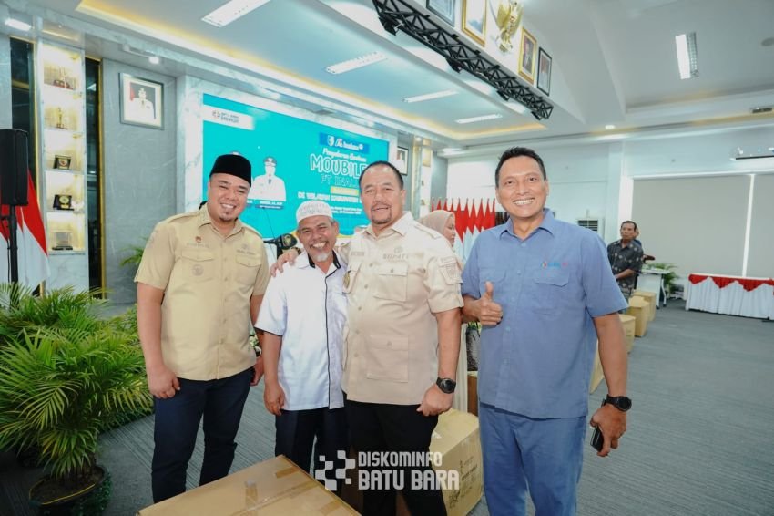 Pemkab Batu Bara Salurkan Bantuan 465 Paket Mobiler Sekolah dari PT Inalum