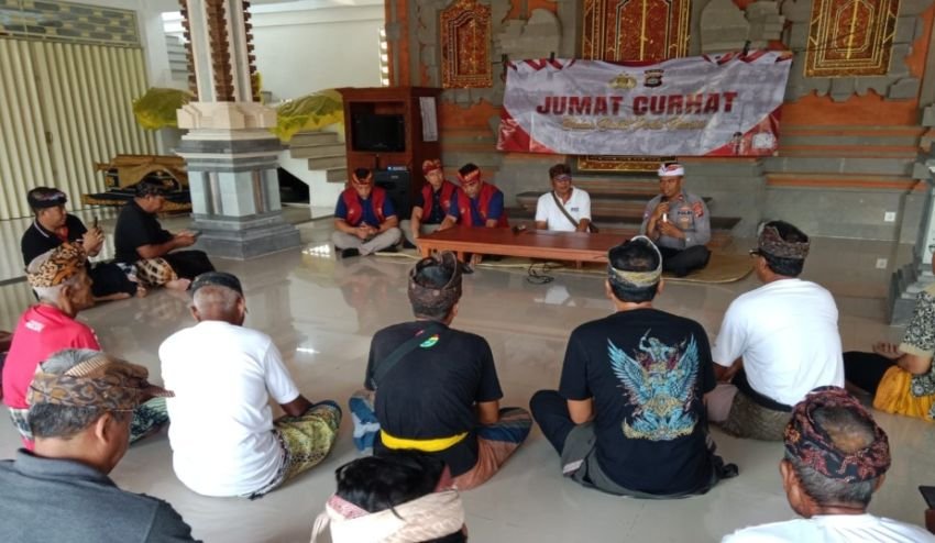 Polda Bali Gelar &ldquo;Jumat Curhat&rdquo;, Himbau Warga Stop Judol dan Jaga Kamtibmas Jelang Natal-Tahun Baru