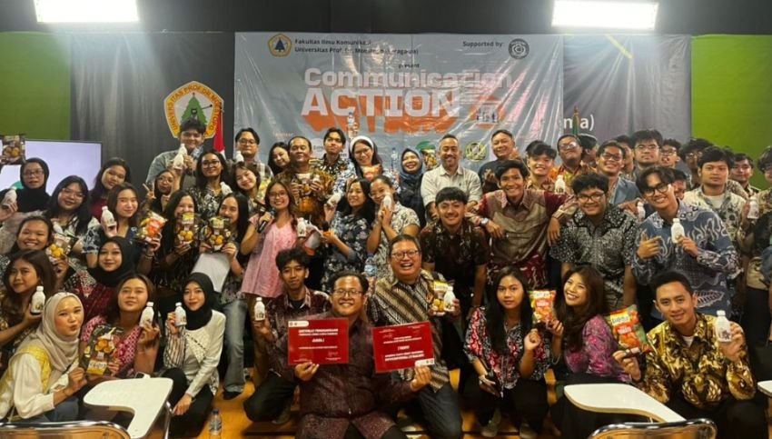 Mahasiswa FIKOM Moestopo Asah Strategi PR dan Kreativitas Visual di Communication Action 2025
