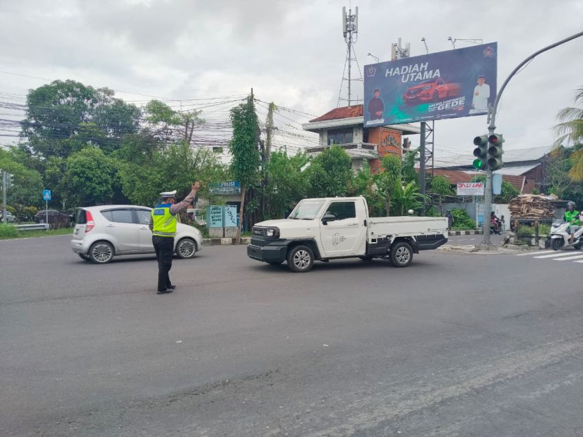Polresta Denpasar Maksimalkan Operasi Lilin Agung 2025, Arus Lalu Lintas Libur Natal Tetap Lancar