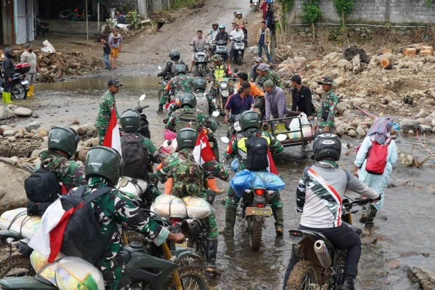 Bantah Isu Viral Warga Sulit Dapat Bantuan, Danrem 011/Lilawangsa: Distribusi Logistik Korban Bencana di Aceh Mulai Normal