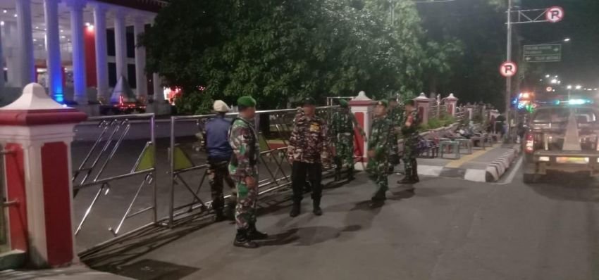 Kodim Bandar Lampung Gelar Patroli Siaga S3B, Titik Vital Kota Dikawal Ketat