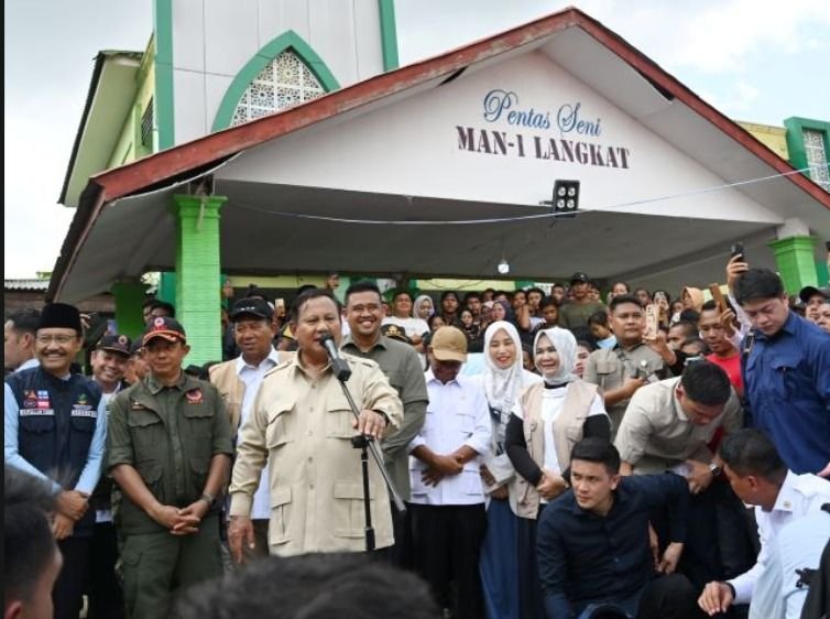 Presiden Prabowo Tinjau Langkat: Kondisi Sumut Pascabencana Mulai Membaik