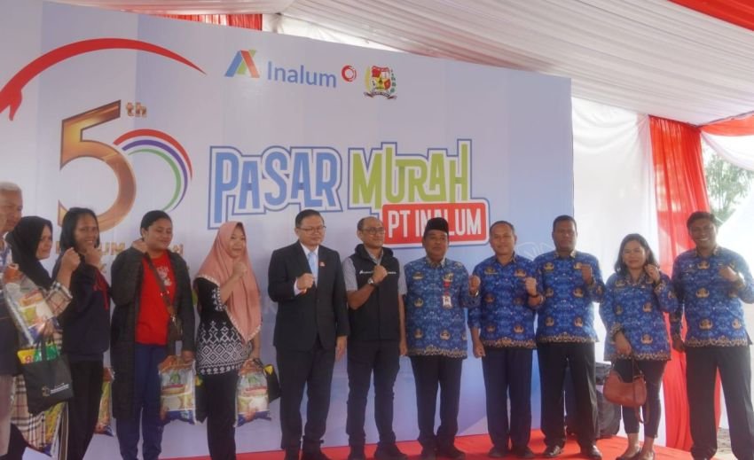Wakil Bupati Karo Apresiasi Pasar Murah Inalum, Sembako Terjangkau untuk Masyarakat
