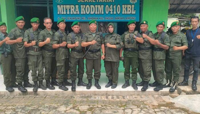 Satgas Mitra Kodim 0410 Bandar Lampung Perkuat Kesiapsiagaan Bencana dan Keamanan Warga