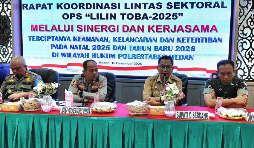 Antisipasi Banjir dan Longsor, Pemkab Deli Serdang Dukung Penuh Pendirian Pos PAM Nataru di Sibolangit dan Pancur Batu