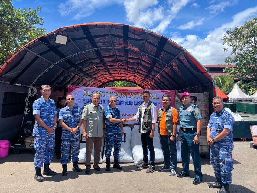 Paguyuban Perwira Sumut Salurkan 750 Paket Bantuan untuk Korban Banjir dan Longsor