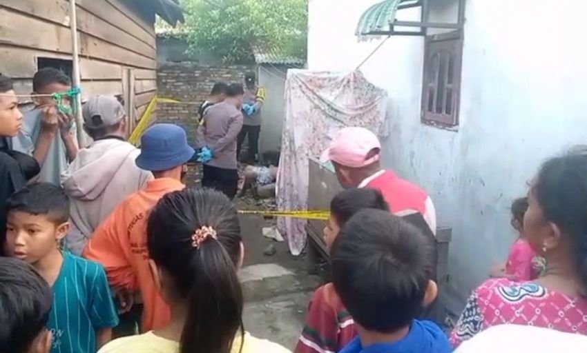 Warga Desa Pahlawan Digegerkan Penemuan Pria Tewas di Area Rumah, Polisi Lakukan Penyelidikan