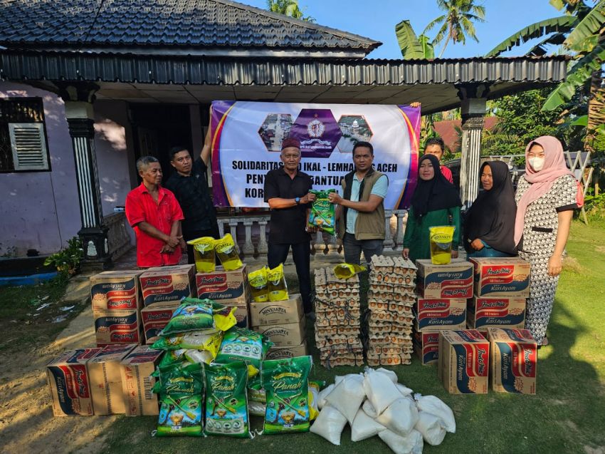 IKAL Lemhannas Aceh Salurkan Tujuh Ton Bantuan untuk Korban Bencana Hidrometeorologi