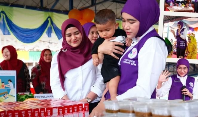 Menuju SDM Sehat dan Berkualitas, Labuhanbatu Selatan Perkuat Pelayanan Dasar dengan Posyandu 6 SPM