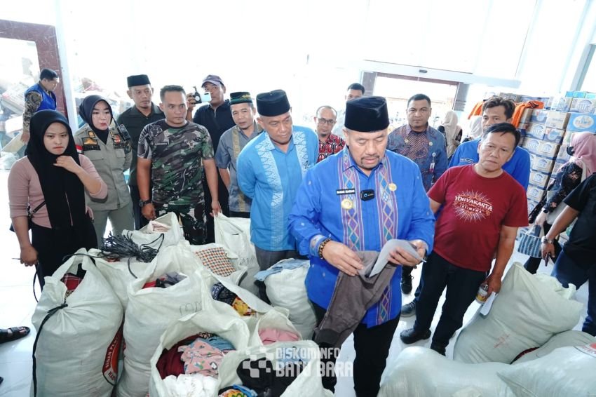 Pemkab Batu Bara Masak 1 Ton Kepah Sere dan Kirim sekitar 6 Truk Bantuan untuk Korban Bencana Alam