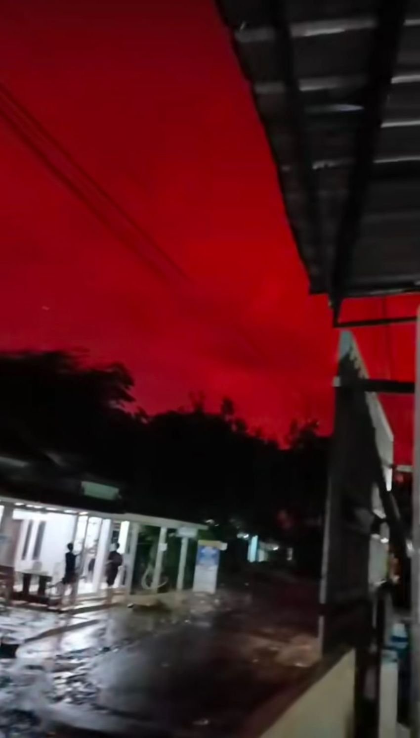 Langit Pandeglang Berwarna Merah, Ini Penyebabnya Menurut BMKG