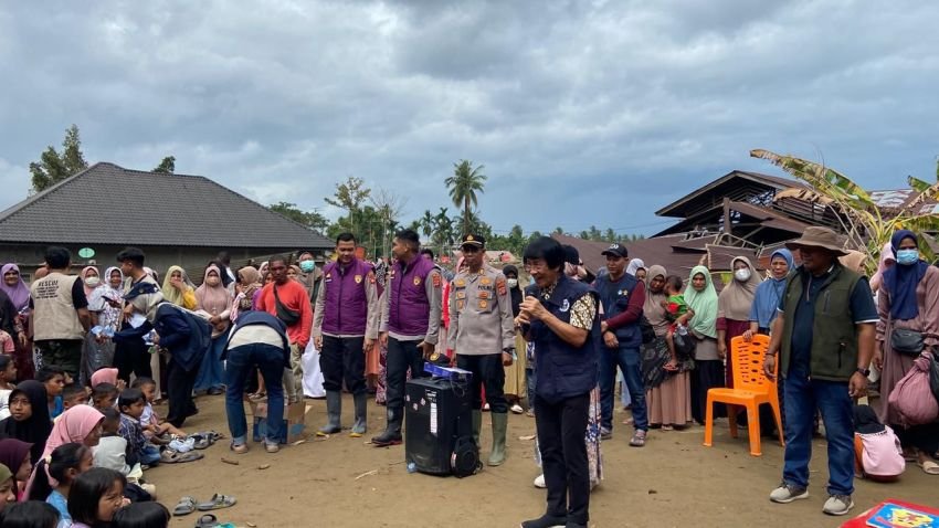 Polri dan Kak Seto Bantu Pulihkan Mental Anak Korban Banjir Pidie Jaya Lewat Trauma Healing