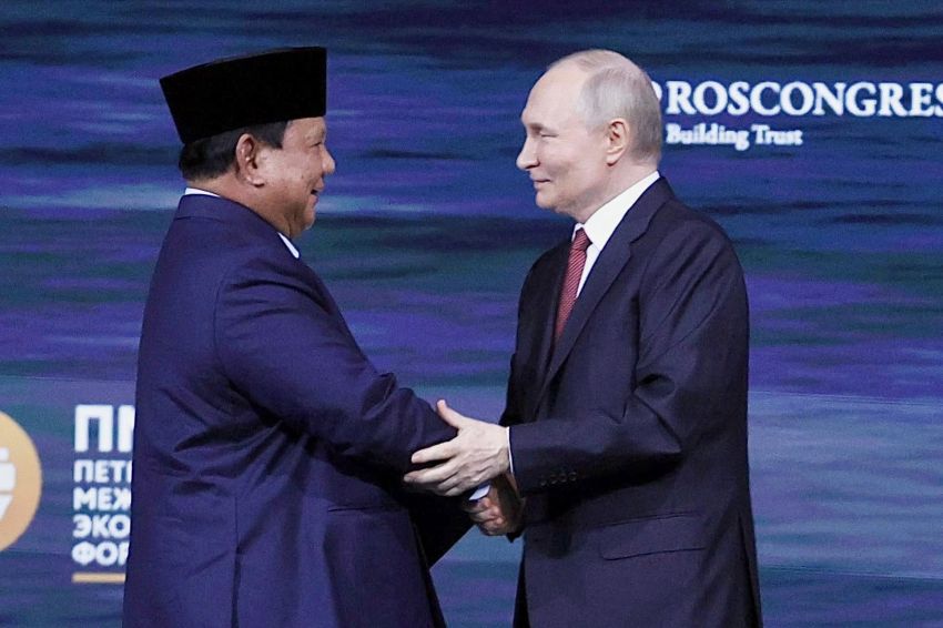 Presiden Rusia Sampaikan Salam Natal dan Tahun Baru 2026 kepada Prabowo