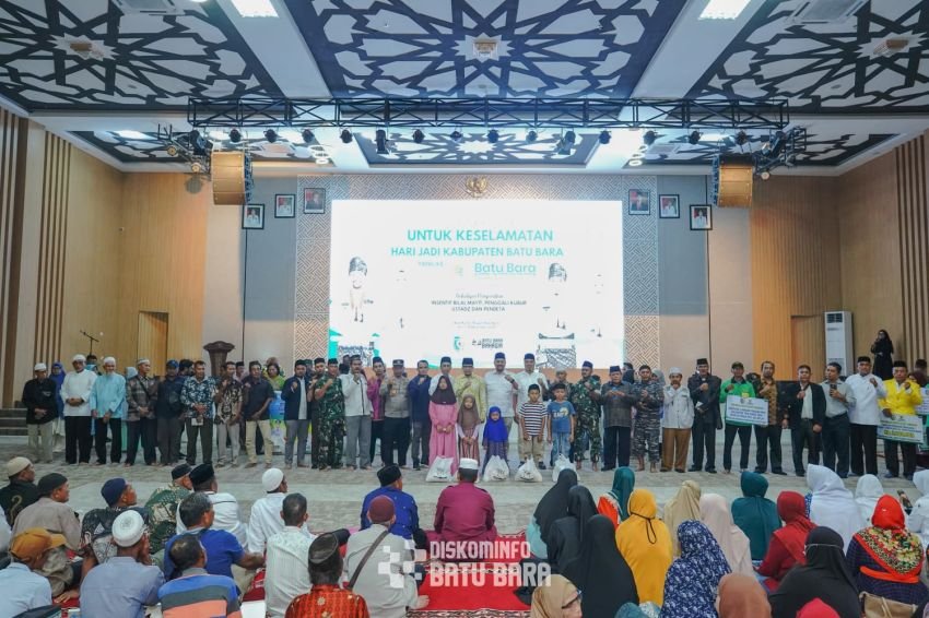 Menambah Keberkahan di usia ke-19 Tahun, Pemkab Batu Bara Gelar Dzikir dan Doa Bersama Lintas Agama