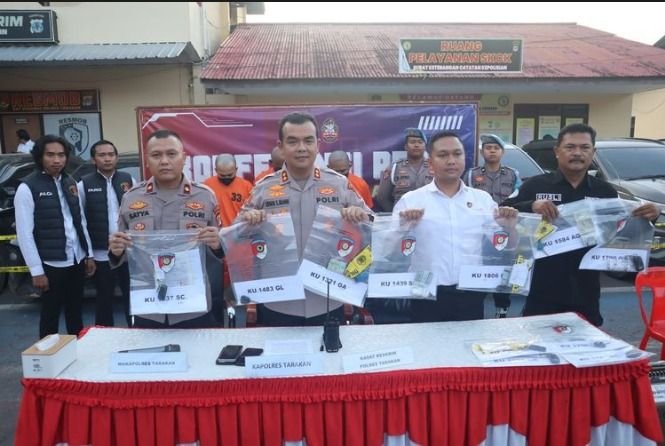 Sindikat Mobil Rental di Kaltara Dibongkar, Satu Pelaku ASN dan Liburan Pakai Uang Hasil Kejahatan