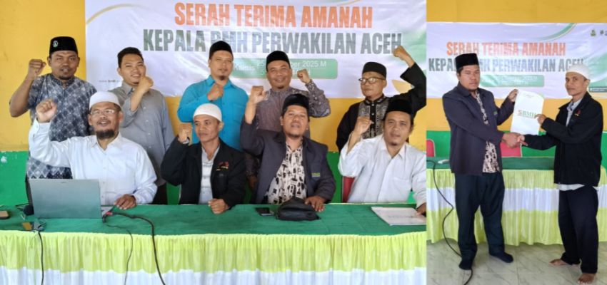 BMH Aceh Resmi Berganti Kepemimpinan, Teuku Ilyas Nahkodai Perwakilan