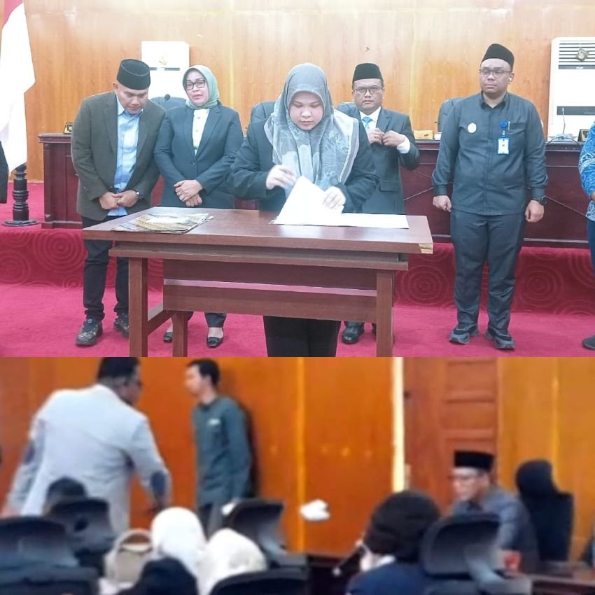 Meski Sempat Viral Aksi Lempar Amplop di Paripurna, RAPBD Padangsidimpuan 2026 Akhirnya Disetujui!