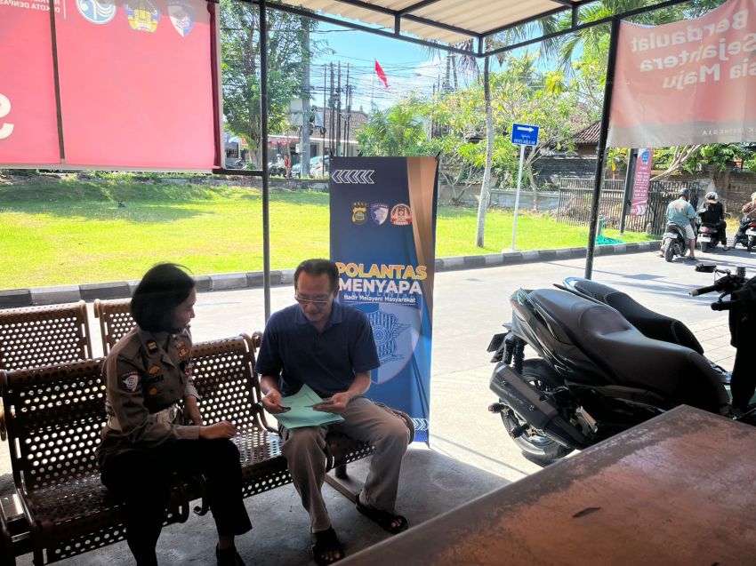 Perpanjang STNK Kini Tak Perlu Pakai Calo, Samsat Sesetan Denpasar Hadirkan Layanan Drive Thru